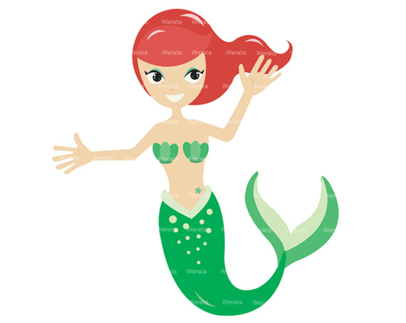 Mermaid clipart free clipart images