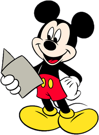 Mickey mouse border clip art 3