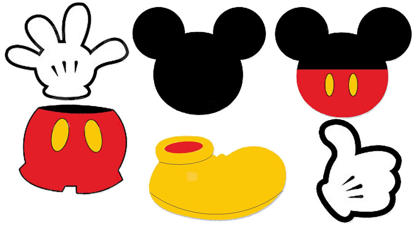 Mickey mouse clip art silhouette free clipart images 3