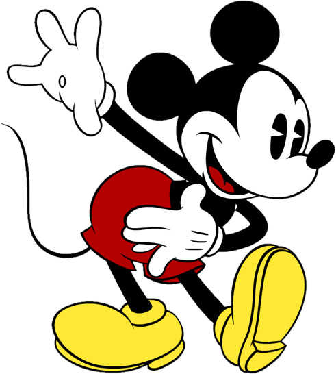 Mickey mouse clip art silhouette free clipart images 5