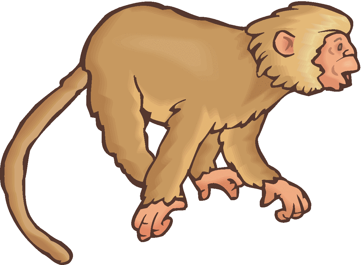 Monkey clip art for kids free free clipart images