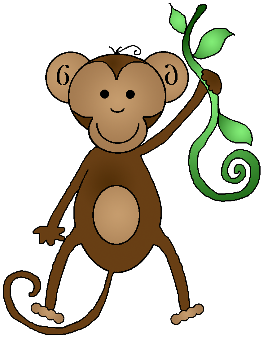 Monkey clip art for teachers free clipart images 3