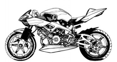 Motorcycle clipart free free vector download 3 files for 2