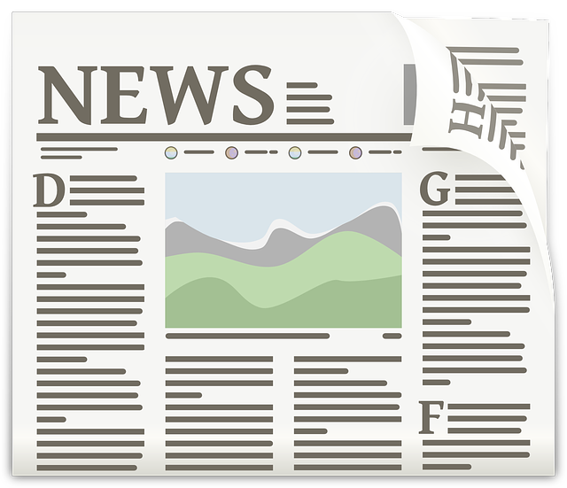 Newspaper free to use clip art