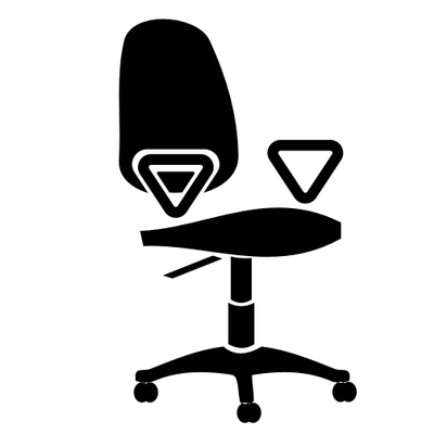 Office chair clip art clipart me clipartix
