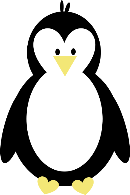 Penguin clipart 2