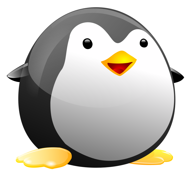Penguin free to use clip art 2