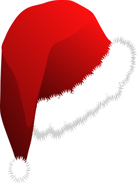 Pictures of santa hat clipart