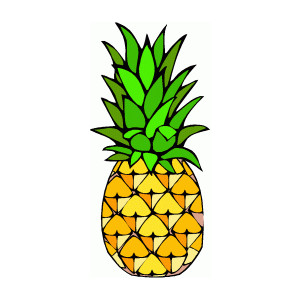 Pineapple clip art clipart