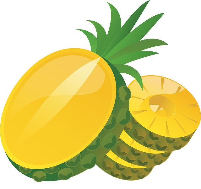 Pineapple free to use clip art 2