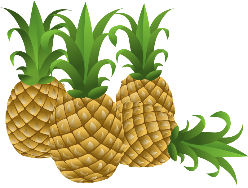 Pineapple free to use clip art