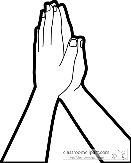 Praying hands clip art clipart free clip art images image 5