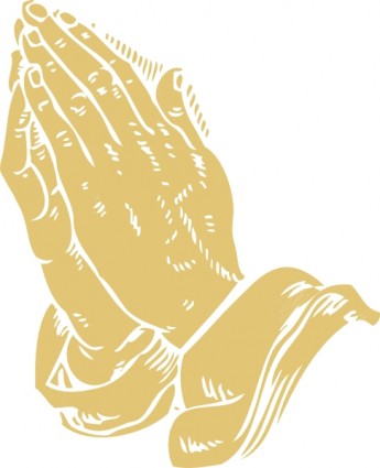 Praying hands clip art free vector in open office drawing svg