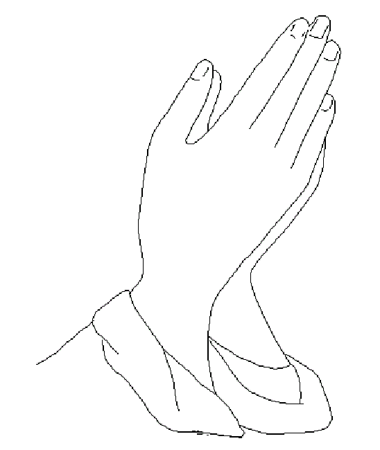 Praying hands praying hand child prayer hands clip art 3 2 4 4