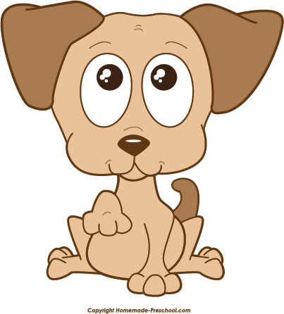 Puppy clipart free clipart image 7