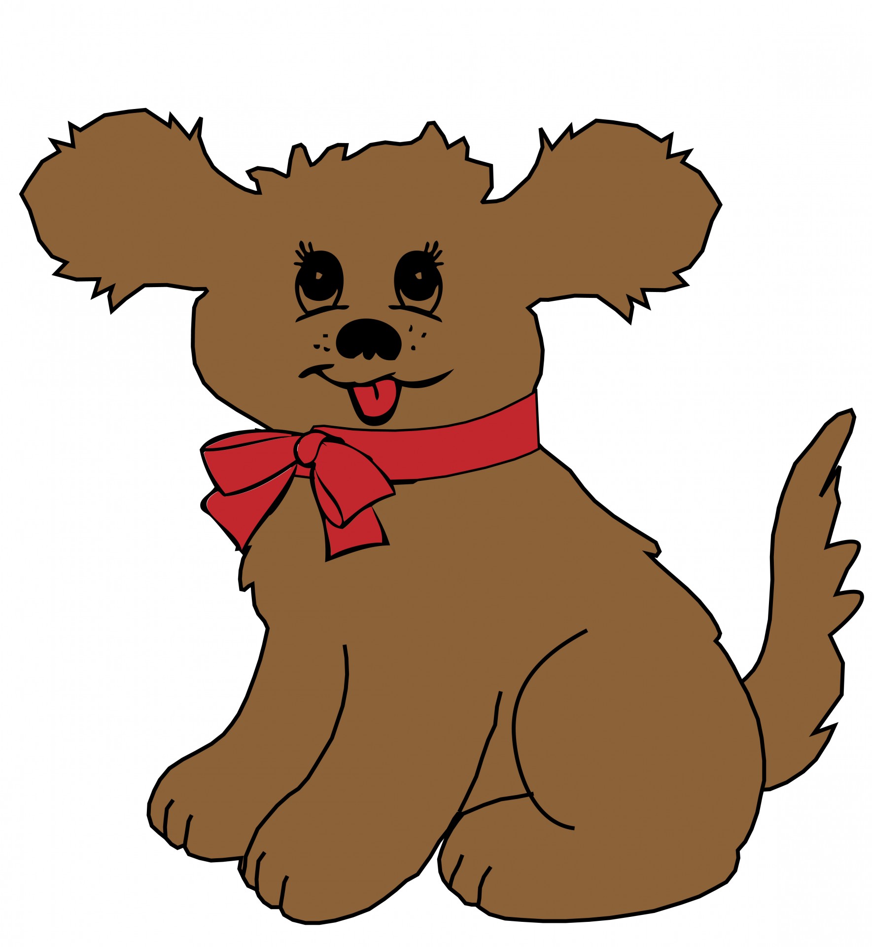 Puppy dog cartoon clipart free stock photo public domain pictures