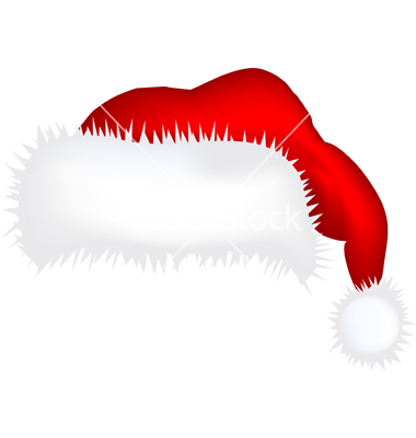Santa hat clip art at vector clip art image