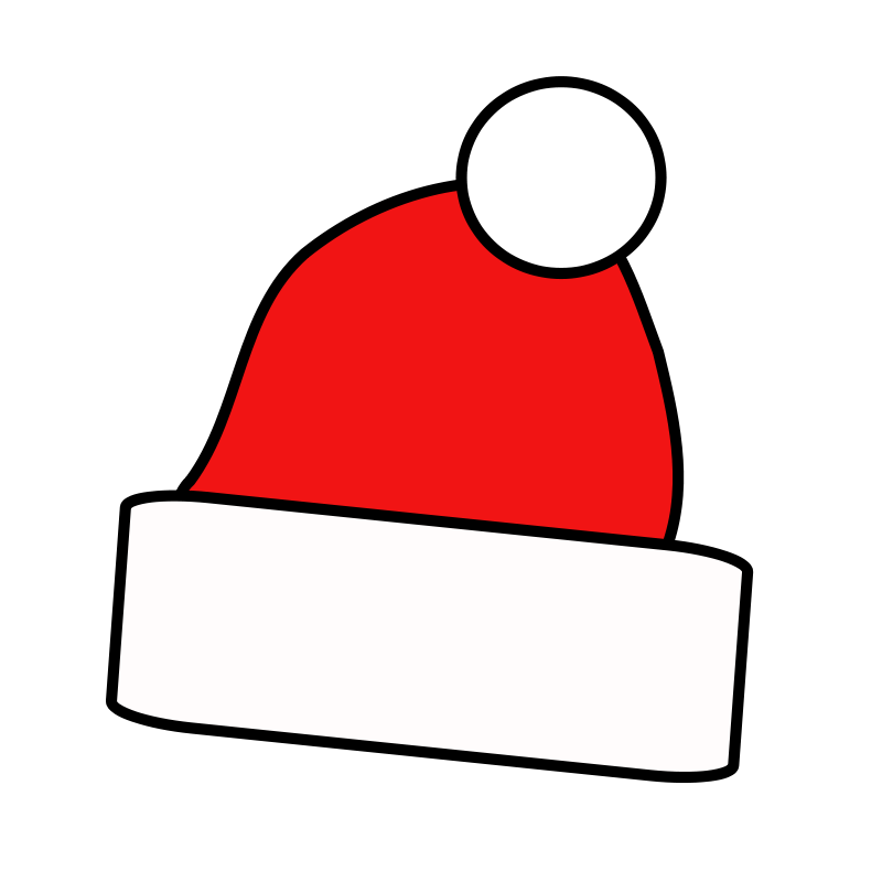 Santa hat free to use clipart 2