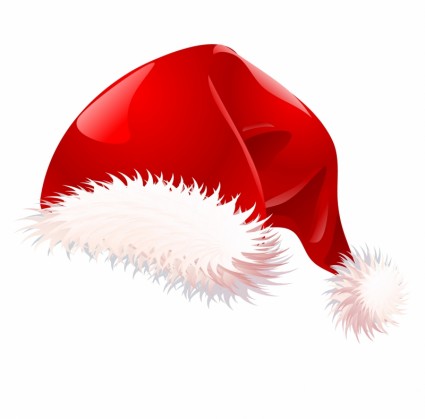Santa hat free vector in adobe illustrator ai ai clip art