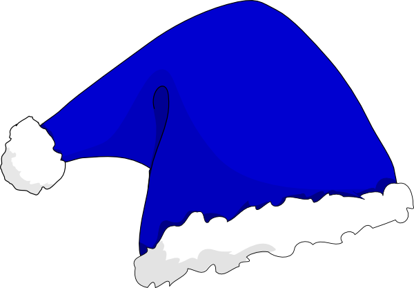 Santa hat image vector clip art free