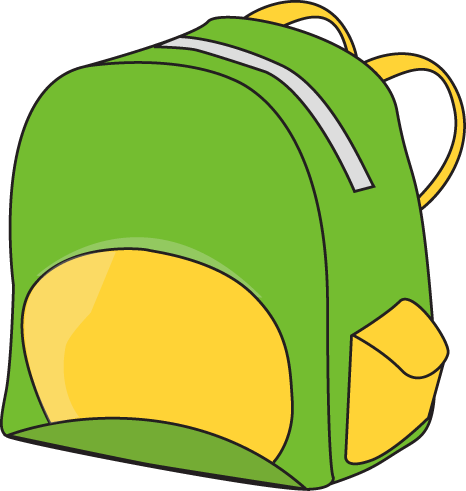 School backpack clipart free clipart images 6