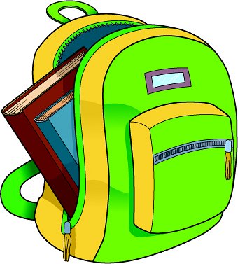School backpack clipart free clipart images 7