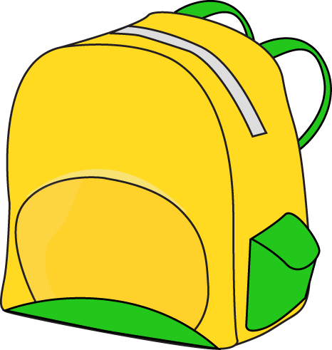 School backpack clipart free clipart images 8