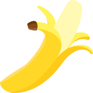 Simple peeled banana clip art at clker vector clip art
