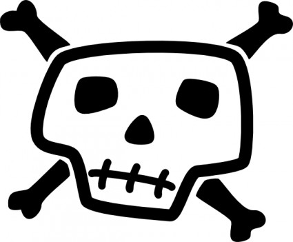 Skull halloween skeleton head clipart free clipart images
