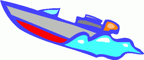 Speed boat clipart free clipart