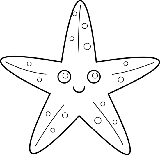 Starfish black and white clip art starfish black and white 3