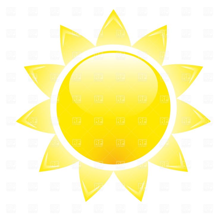 Sunshine sun clipart image clip art a bright yellow sun