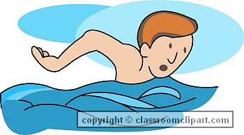 Swimming clipart free clipart images