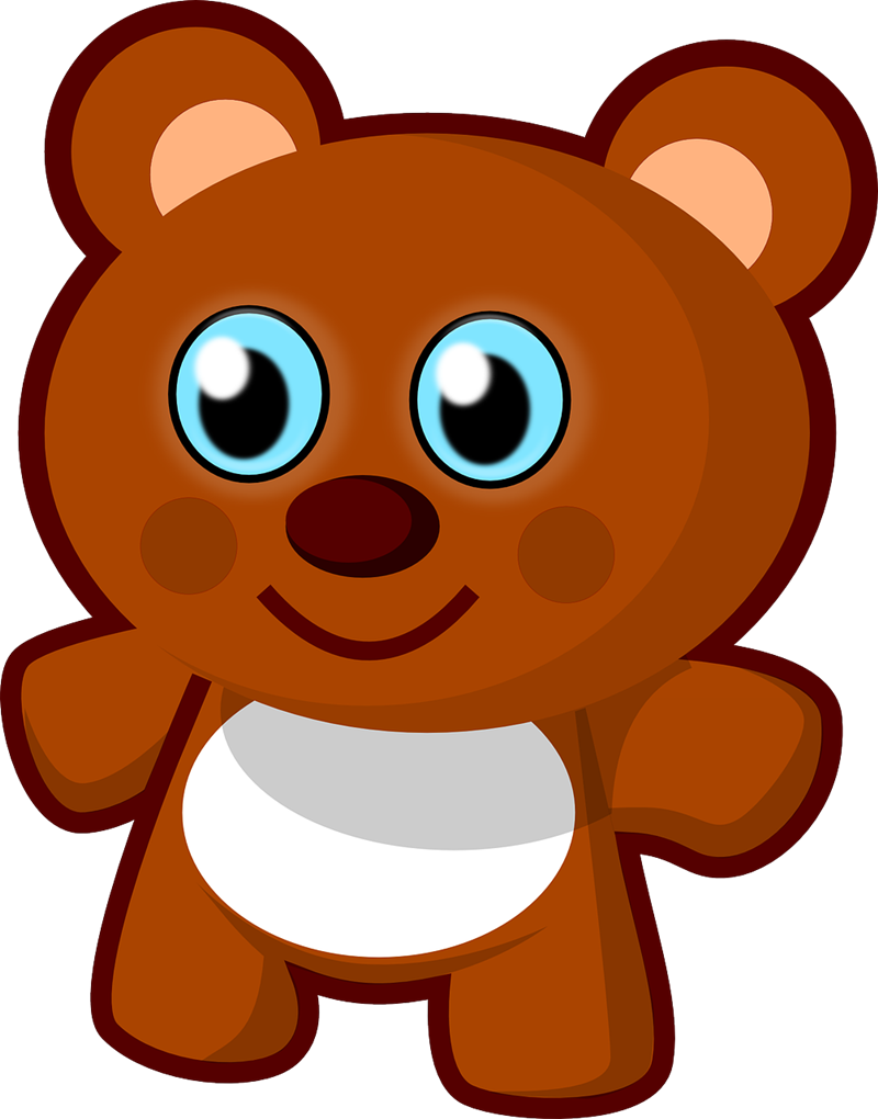 Teddy bear free to use cliparts