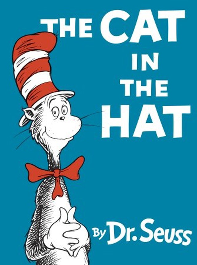 The cat in the hat beginning reader by dr seuss clipart image