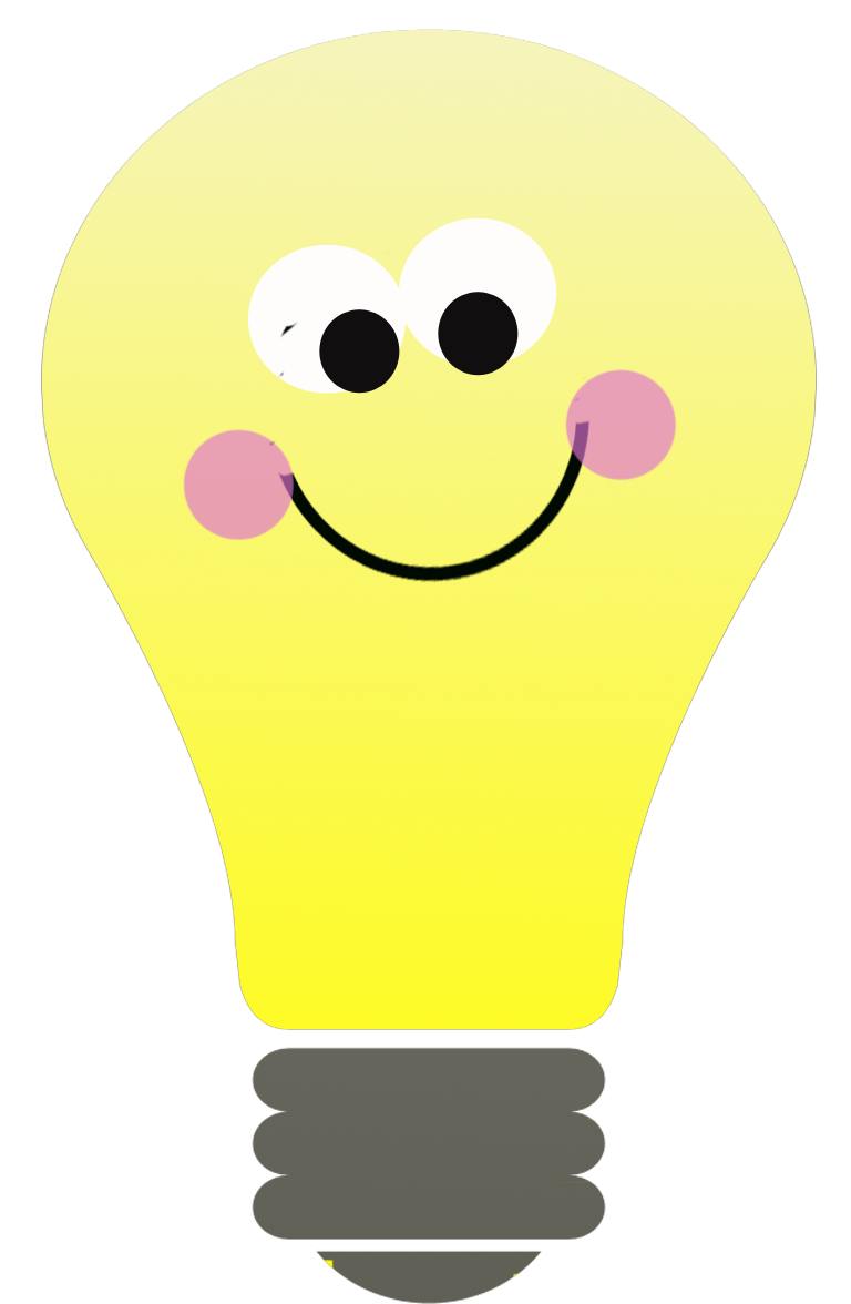 Thinking light bulb clip art free clipart images 2