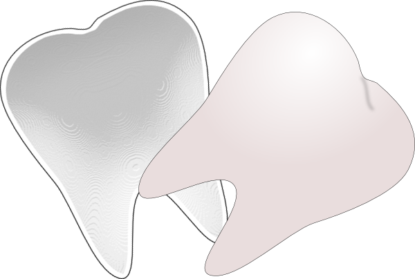 Tooth outline free clipart