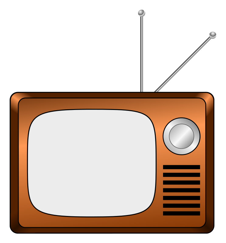 Tv free to use clip art 2