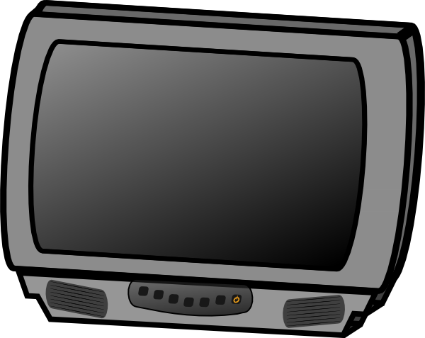 Tv free to use clipart 2