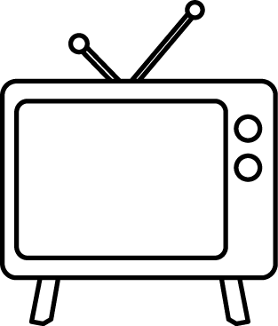 Tv soren television clip art at vector clip art image 6