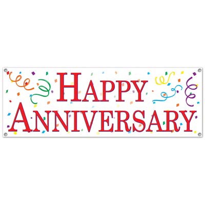 7 images of printable anniversary signs happy anniversary clip art