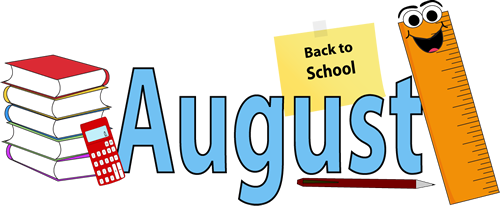 August calendar clipart clipart kid 2