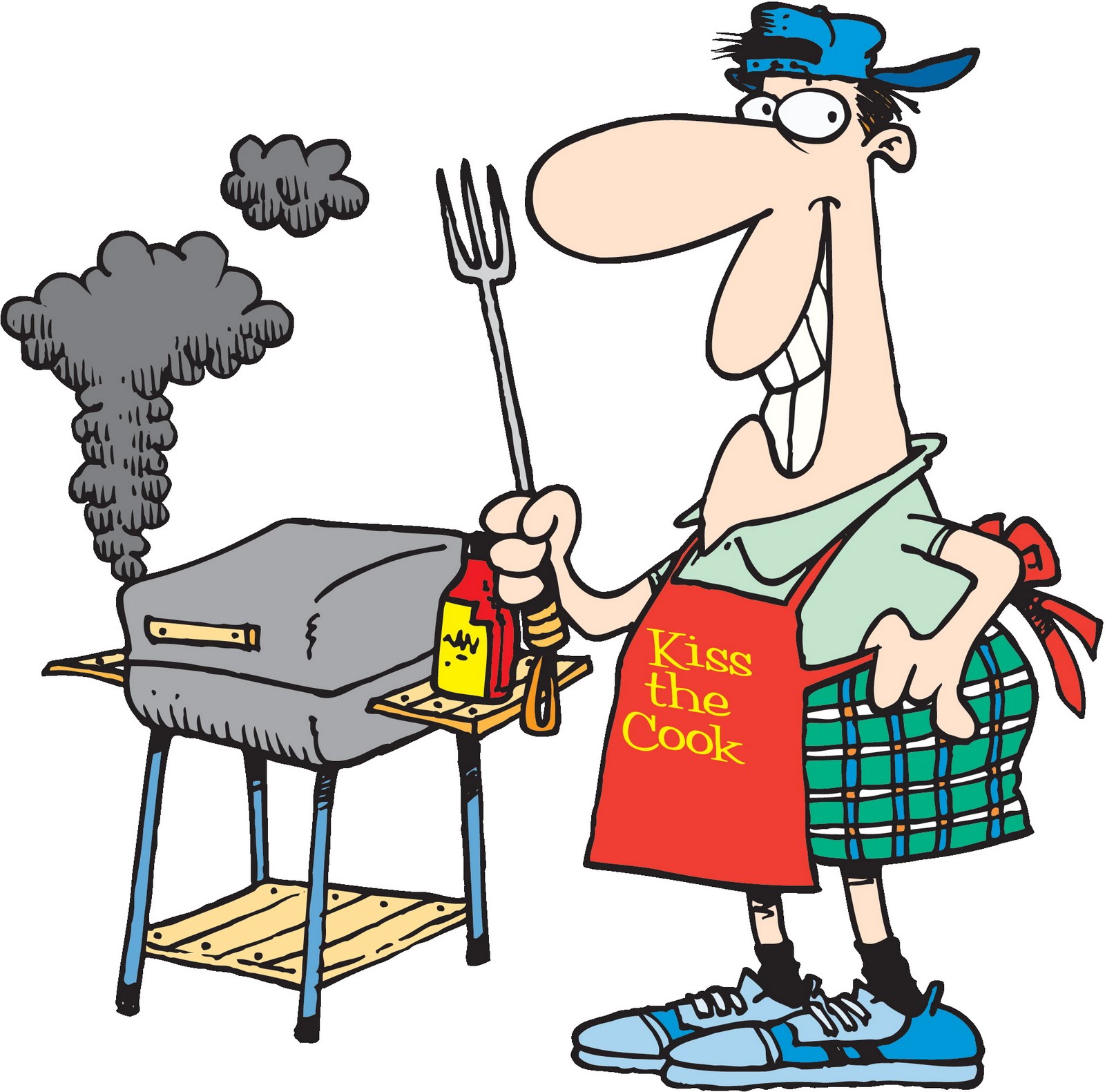 Bbq party clipart free clipart images 2