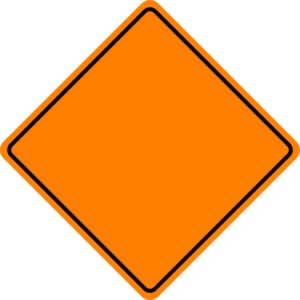 Construction orangenstruction sign clip art school