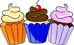 Cupcake clip art for birthday free clipart images