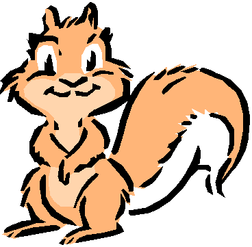 Cute squirrel clipart free clipart images