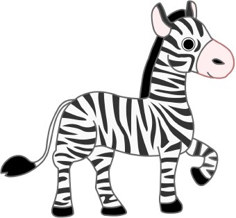 Cute zebra clipart free clipart images 2