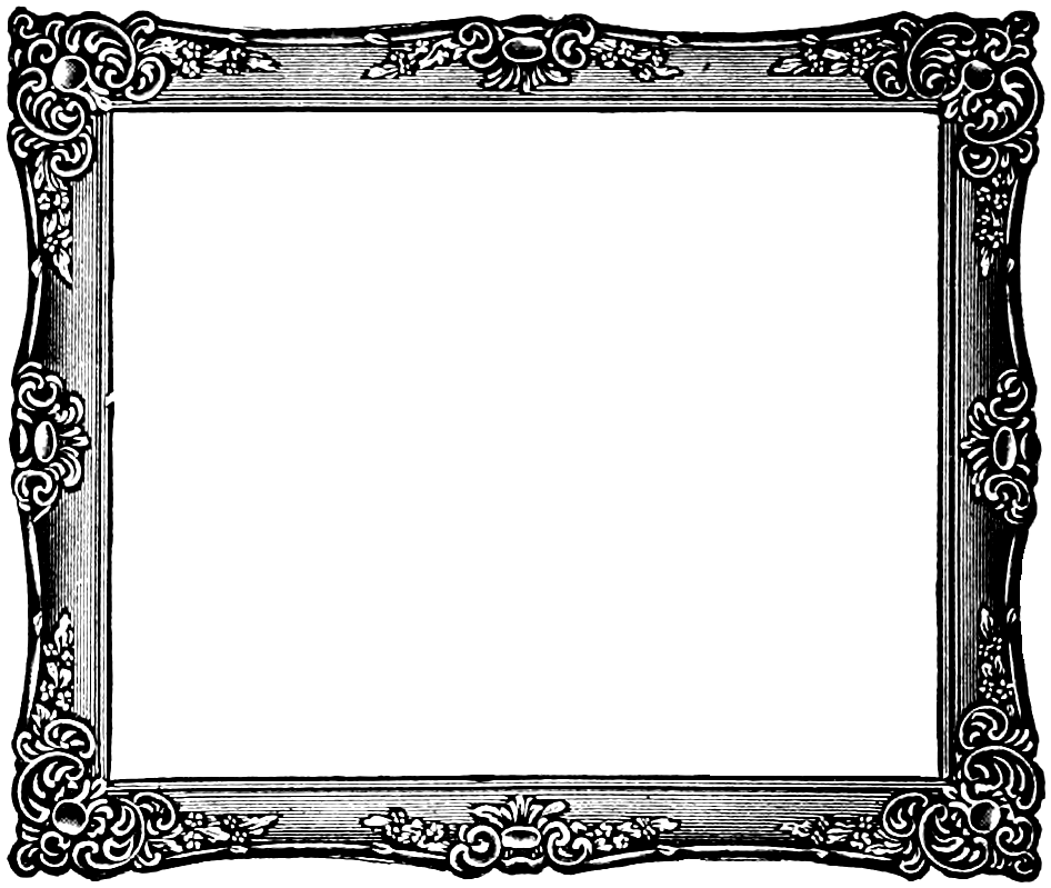 Fancy border frame clipart free clipart images
