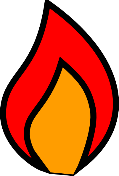 Flame clip art free free clipart images 6