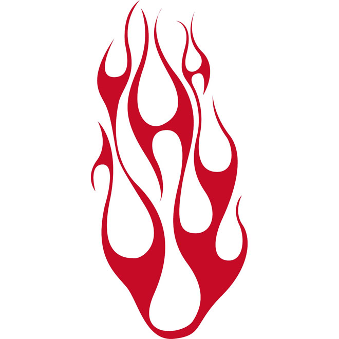 Flame clipart image 8